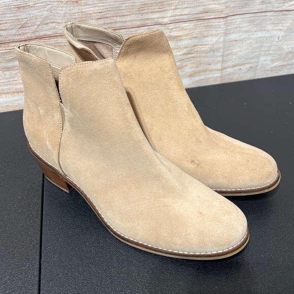 Cole Haan Shoes - Cole Haan Tan Ankle Boots Size 9 Like New